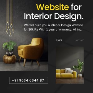 Dynamic and Responsive Interior Design website. (Project, leads management, Categories, WhatsApp and Live Chat All included)